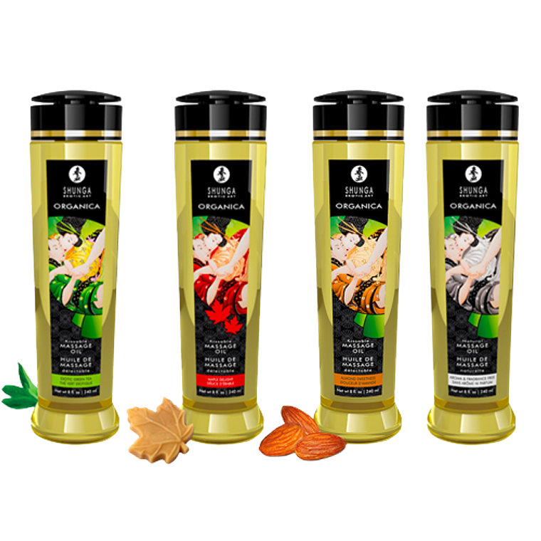 Aceite de Masaje ORGANICA de Shunga - Sensualidad Natural en 240 ml 1