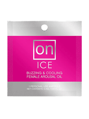 On ICE Sachet: ¡el aceite que te dejará helada de placer!