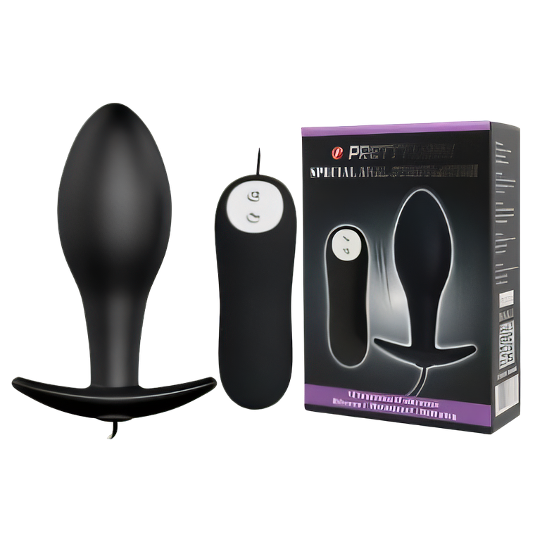 Plug Anal Vibrador con Control 1