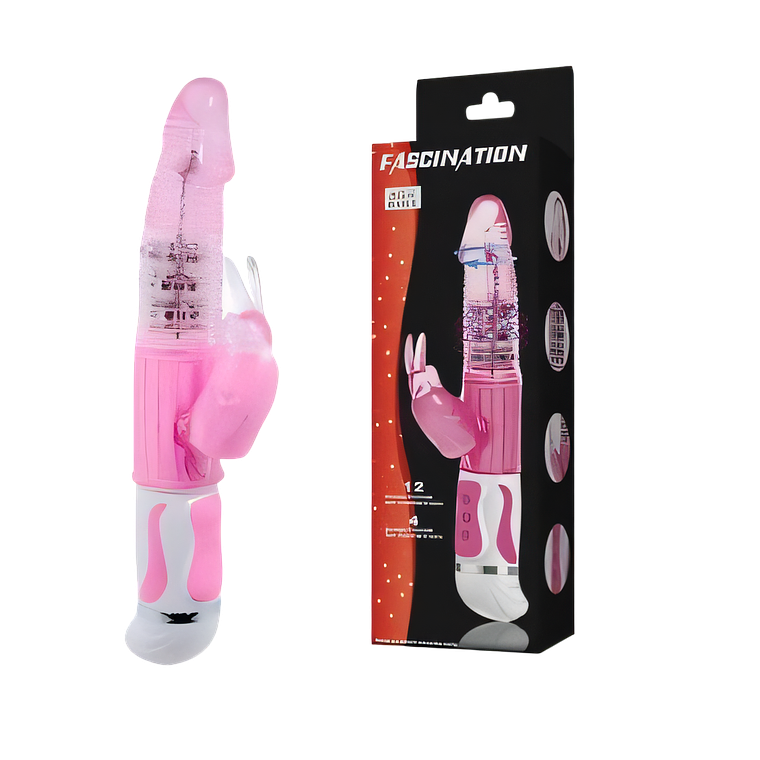Fascination – Vibrador 12 Speed con Rotación 2