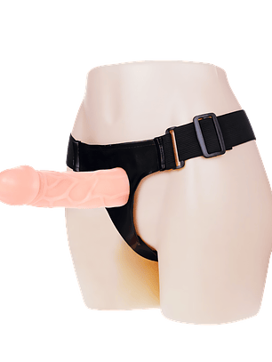 Arnés Funda y Dildo Realístico PVC