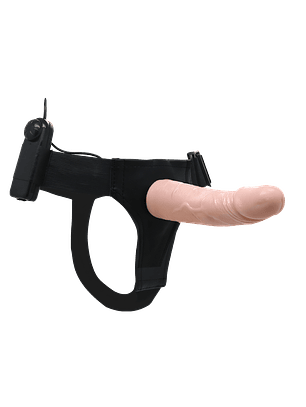 Arnés Funda y Dildo con vibrador