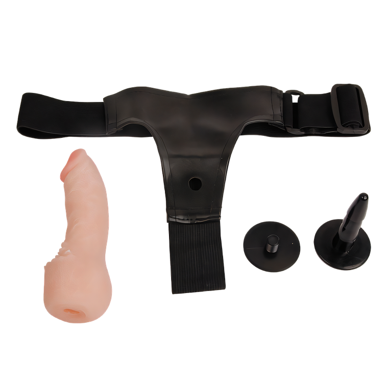 Arnés con Dildo realistico PVC 5