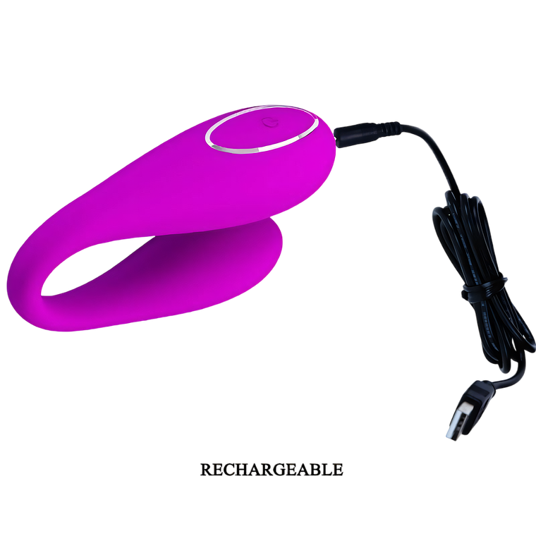 Vibrador para parejas con control remoto Algernon 5