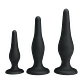 Kit Anal Negro – 3 Piezas - Miniatura 1