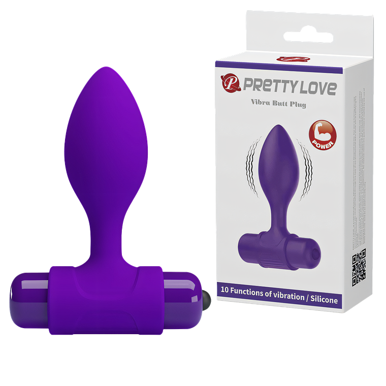 Plug Anal Vibrador Vibra Butt 2