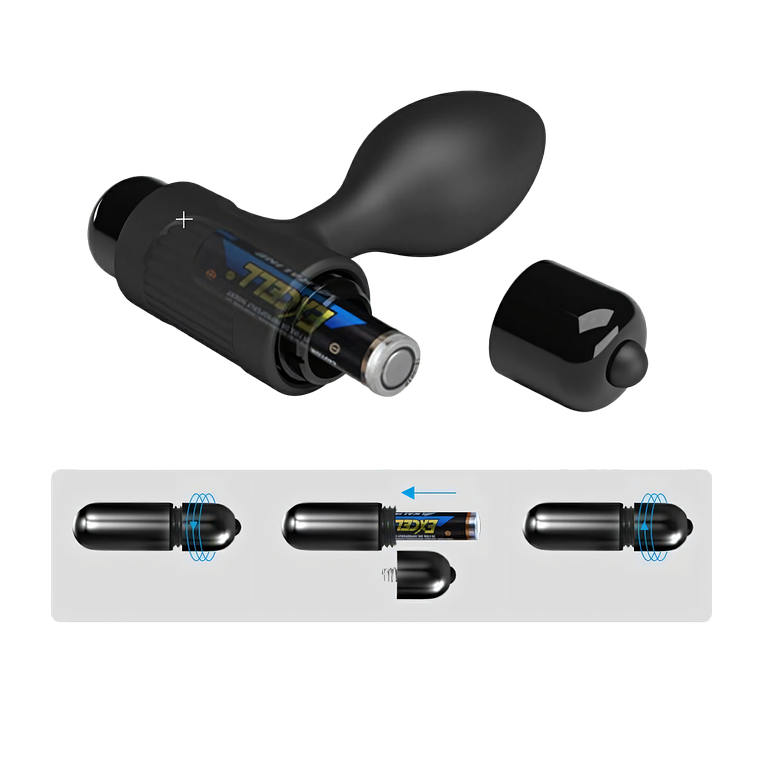 Plug Anal Vibrador Vibra Butt 5