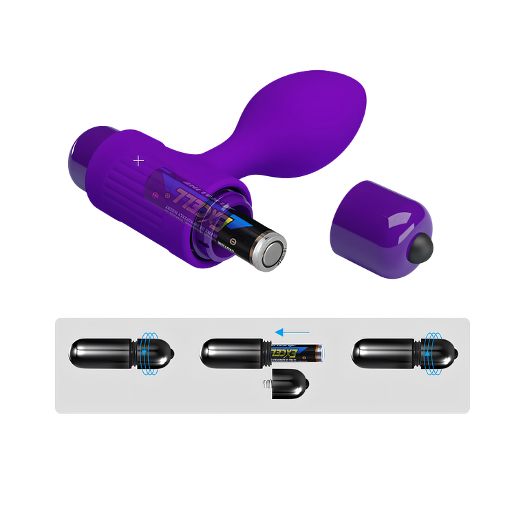 Plug Anal Vibrador Vibra Butt 3