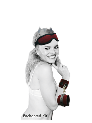 Kit Antifaz y Esposas S&M