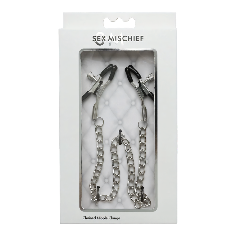 Pinzas para Pezones con Cadena S&M 1