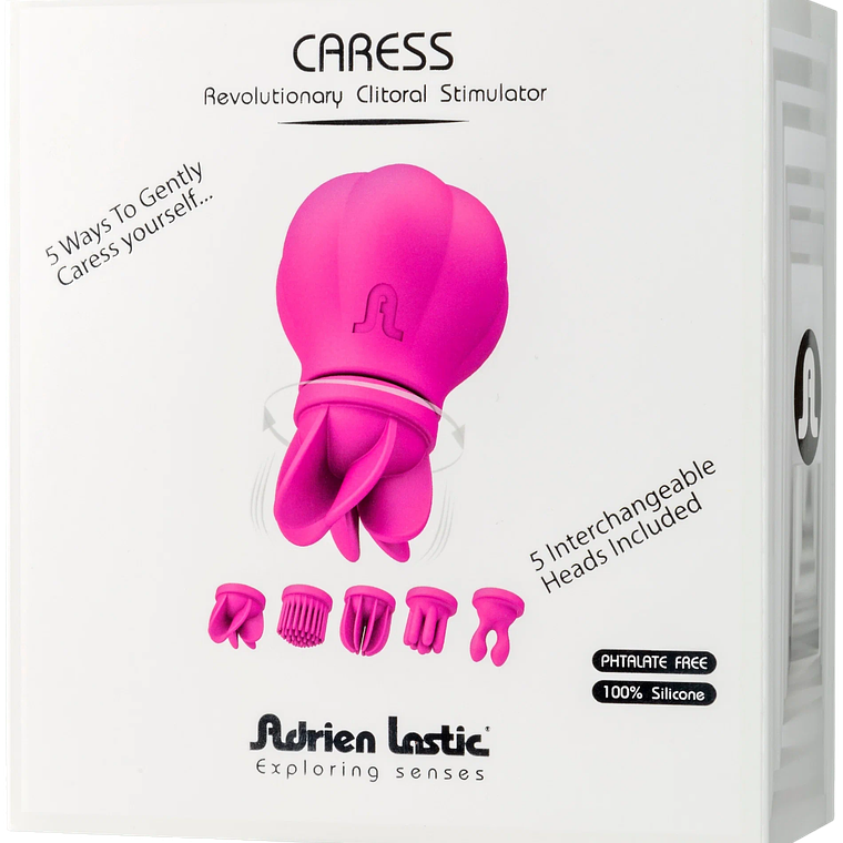 Caress: Vibrador 5 Cabezales  2