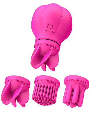 Caress: Vibrador 5 Cabezales 