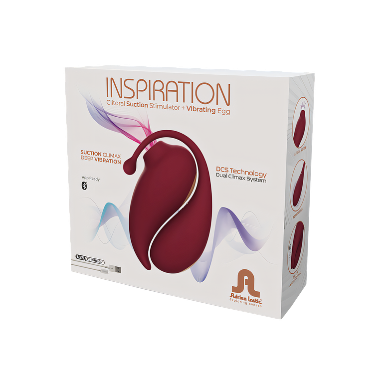 Succionador y Huevo Vibrador Inspiration 2