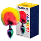 Plug Anal Metálico Multicolor Wooomy Filippi - Miniatura 2