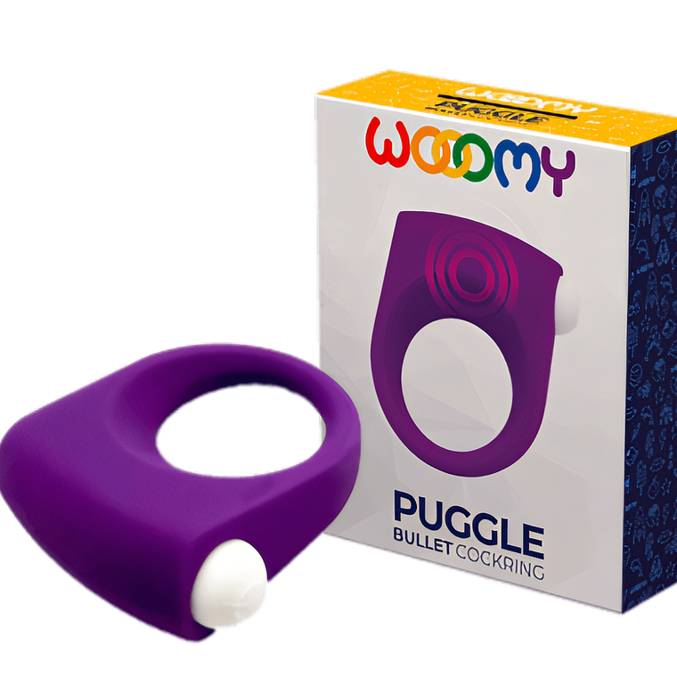 Anillo Vibrador Woomy Puggle - Potencia y Placer en un Solo Toque 2