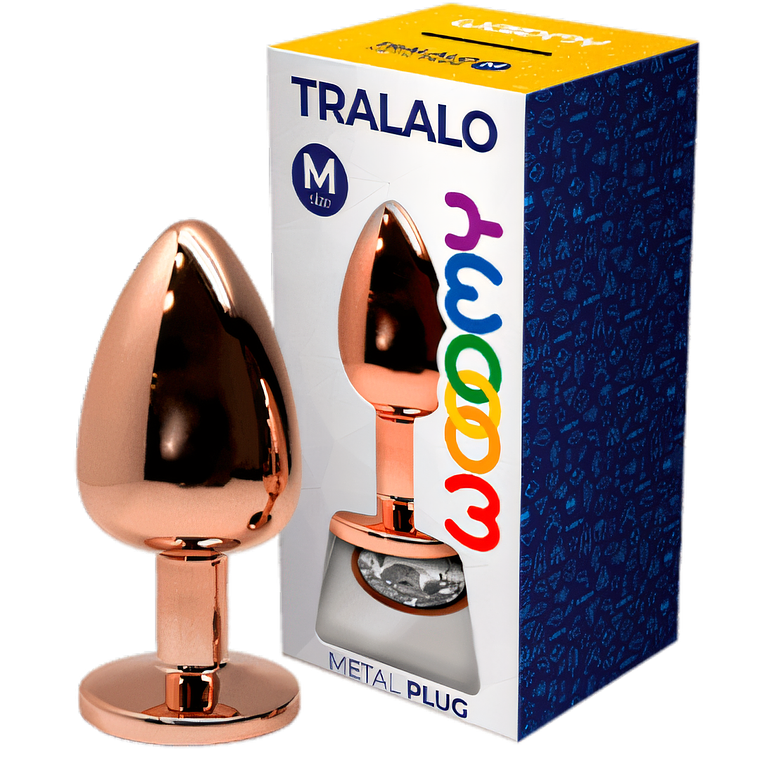 Plug Anal Metálico Wooomy Tralalo 2