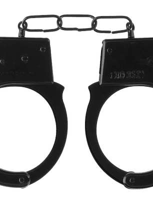 Esposas Metálicas Negras: Diversión Segura y Traviesa
