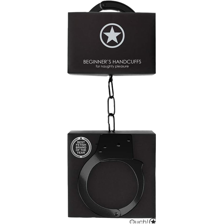 Esposas Metálicas Negras: Diversión Segura y Traviesa 3
