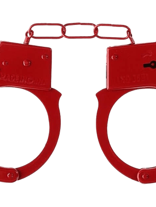 Esposas Metálicas Rojas: Seguridad y Diversión