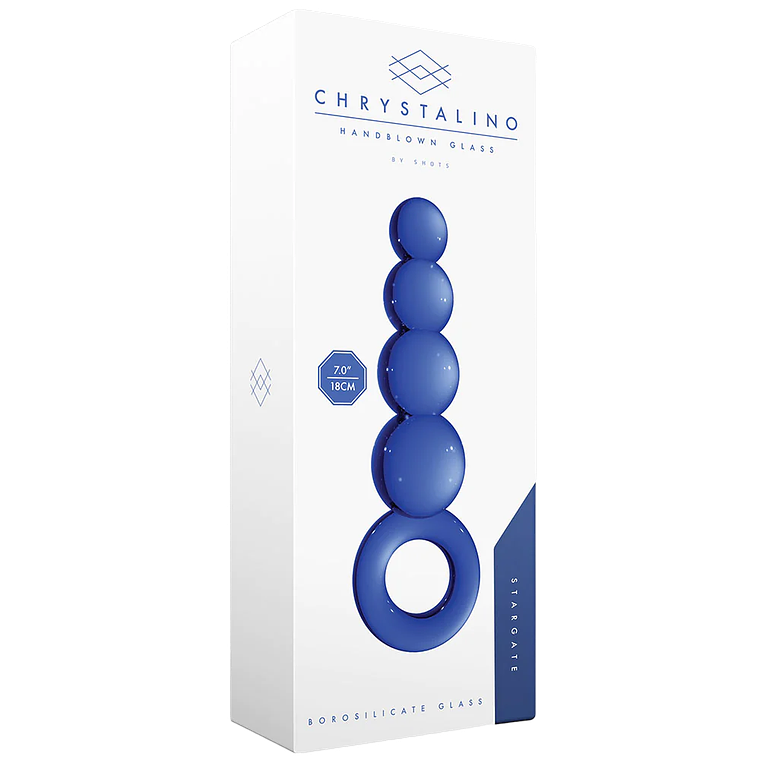 Dildo de Vidrio Chrystalino Stargate: El complemento perfecto para tus momentos íntimos 2