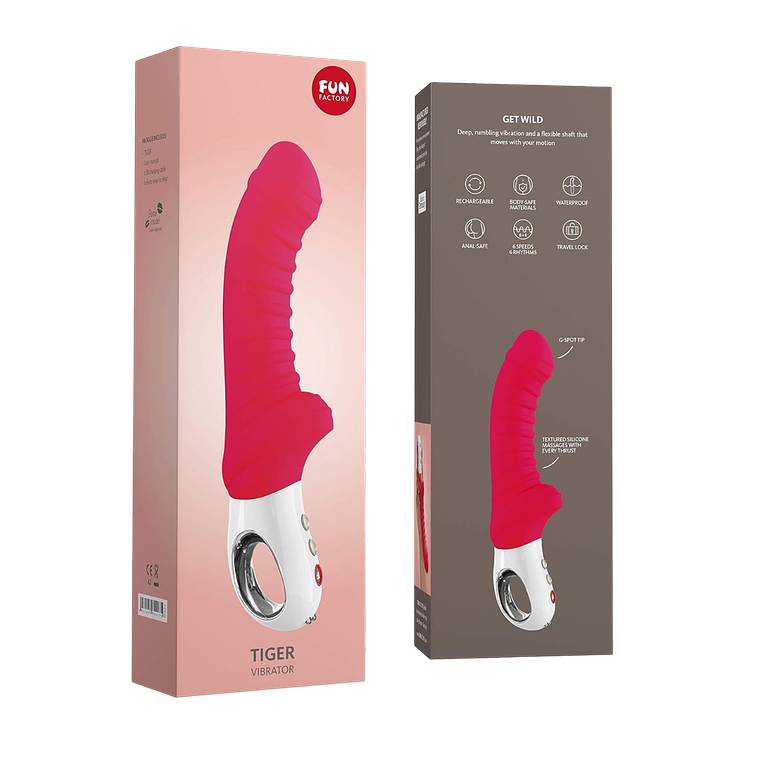 Dildo Vibrador Tiger: Explora la intensidad 2