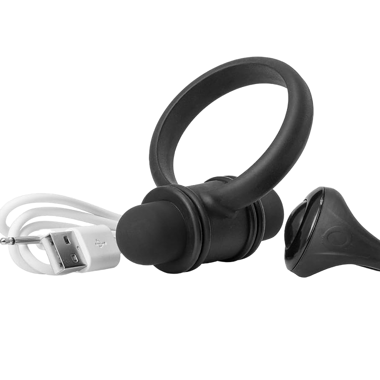 Anillo Vibrador Recargable - Estimulación Masculina con Control Remoto 3