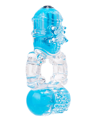 Anillo Vibrador Big O2 - Doble Estimulación y Placer Compartido
