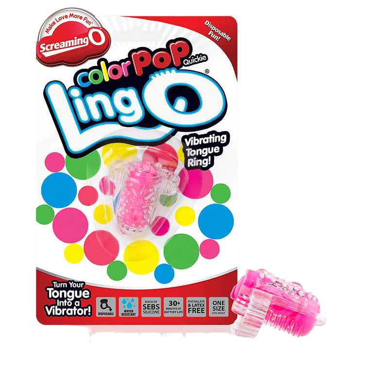 Ling-O - Anillo Vibrador para la Lengua - Master del Sexo Oral 2