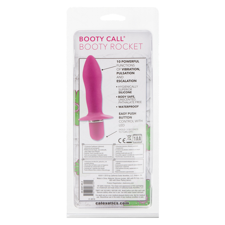 Booty Call™ Booty Rocket™ - Sonda Vibradora para Placer Completo 5