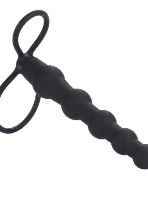 Love Rider Dual - Anillo de Silicona para Fantasías Íntimas