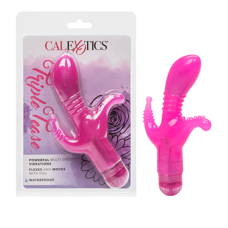Triple Tease™ Vibe - Vibrador con Estimuladores Múltiples 1