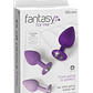 ¡Siente la Pasión con el Set de Plugs Anales Fantasy For Her! - Miniatura 1