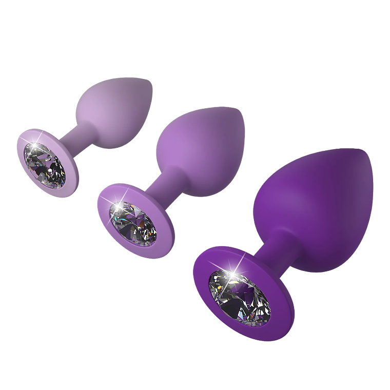 ¡Siente la Pasión con el Set de Plugs Anales Fantasy For Her! 3