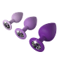 ¡Siente la Pasión con el Set de Plugs Anales Fantasy For Her! - Miniatura 3