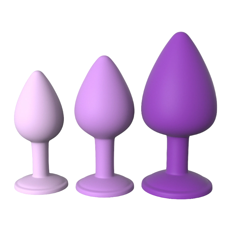 ¡Siente la Pasión con el Set de Plugs Anales Fantasy For Her! 2