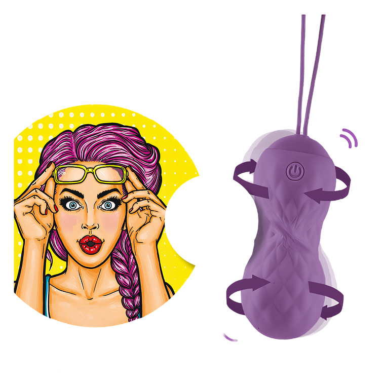 Motion Love Balls Twisty-C con Control Remoto - Placer y Fortalecimiento 3