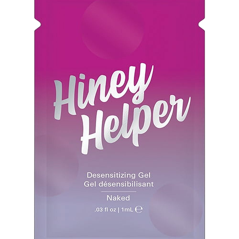 Gel Desensibilizante Anal Hiney - Pack de 3 Sachets - Confort y Relajación en el Juego Anal 2
