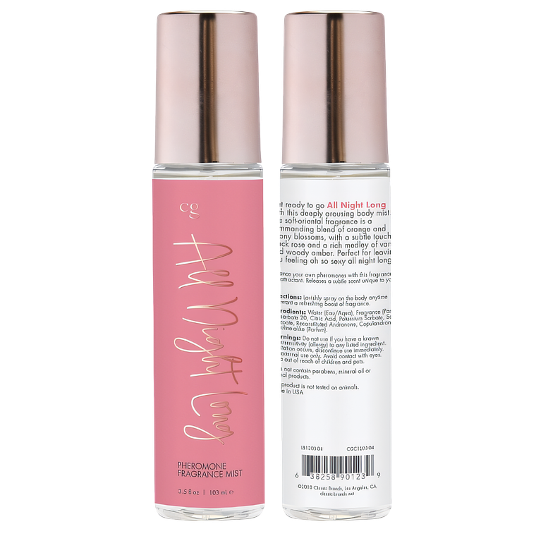 Body Spray Rocío de Feromonas Oriente Nocturno: All Night Long 2