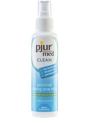 Pjur Med Clean Spray Limpiador Antibacteriano - Sin Alcohol | Higiene Íntima