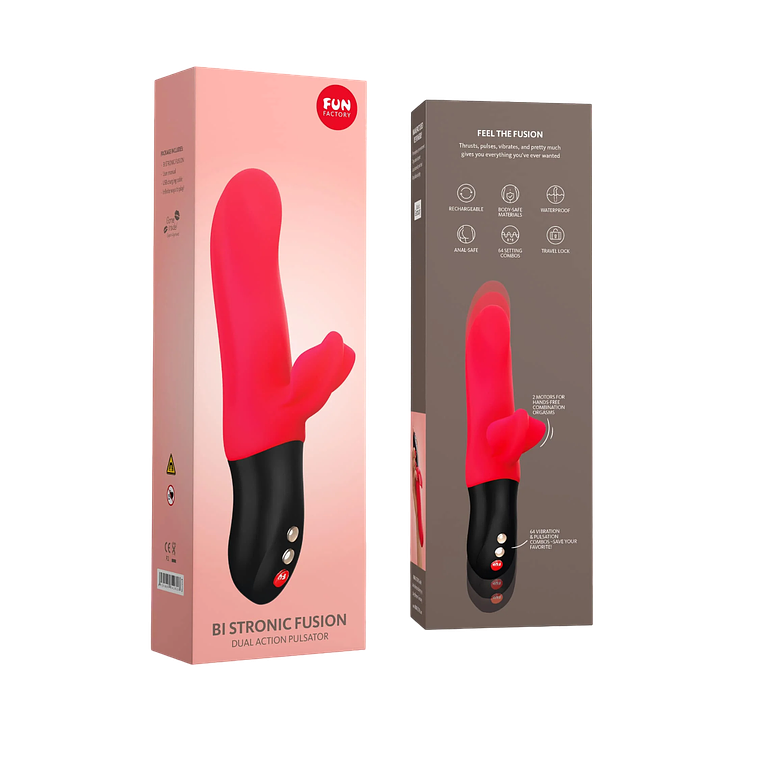 Vibrador Bi Stronic Fusion: Estimulación íntima con pulsador dual 2