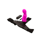 Arnés con Conejo Vibrador de Silicona  - Miniatura 2