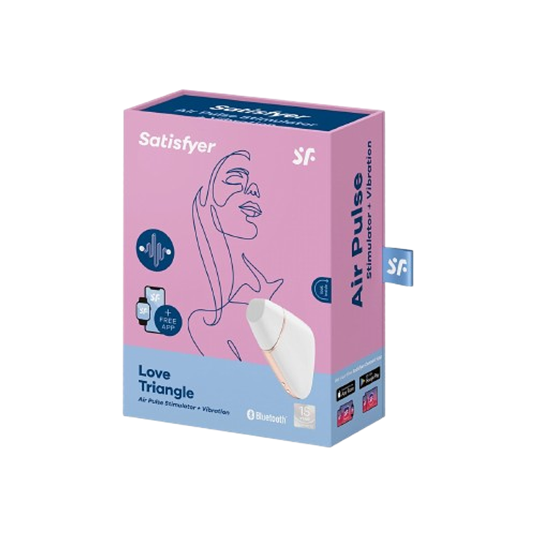 Succionador y Vibrador: Love Triangle de Satisfyer 2