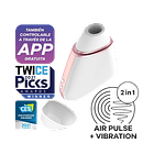 Succionador y Vibrador: Love Triangle de Satisfyer 1