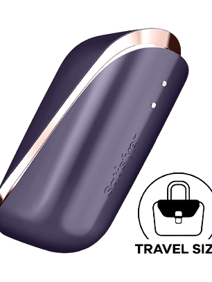 Satisfyer Pro Traveler: Succionador Portátil con 11 Intensidades | Black Mask Chile