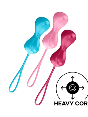 Satisfyer Power Balls 🎯 Entrena suelo pélvico | Sex Shop Black Mask