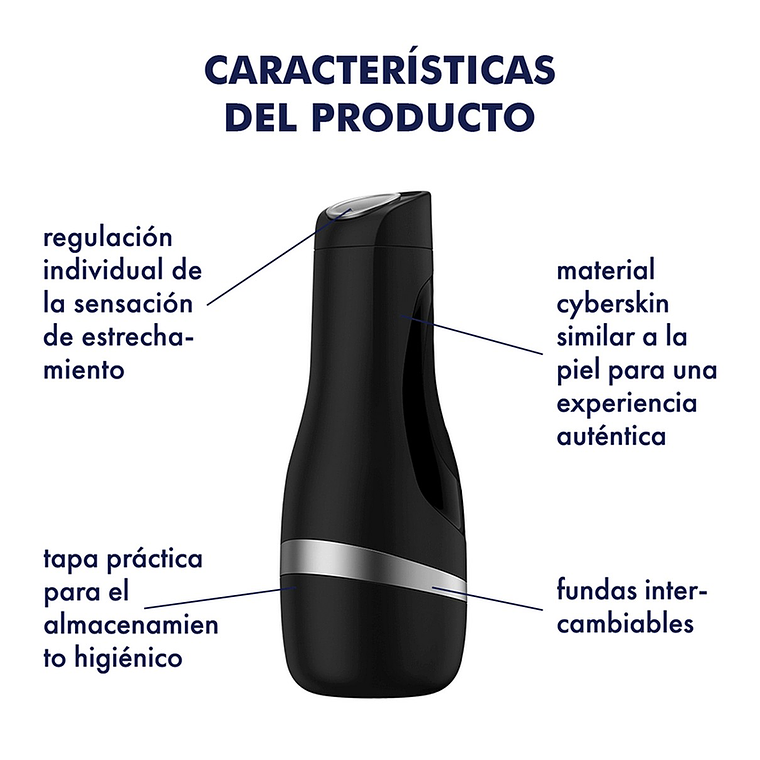 Satisfyer Men Classic - Masturbador Realista y Elegante 5