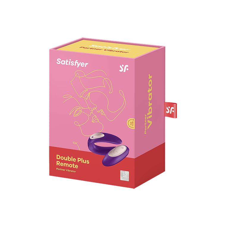 Satisfyer Double Plus Remote - Vibrador para Parejas 3