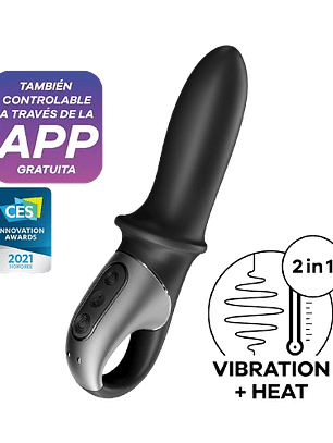 Satisfyer Hot Passion Connect App 🔥 Vibrador de calor y app | Sex Shop Black Mask