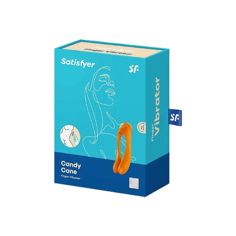 Satisfyer Candy Cane 🎯 Vibrador de dedo versátil | Sex Shop Black Mask 2