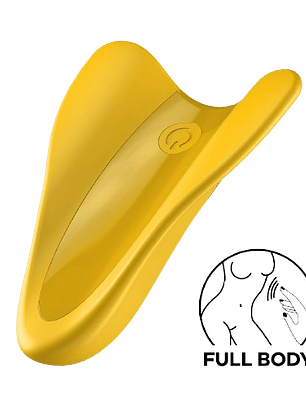 Satisfyer High Fly 🚀 Vibrador de dedo versátil | Sex Shop Black Mask